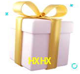 Receba seus bônus de boas-vindas no HXHX