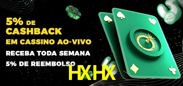 Promoções do cassino ao Vivo HXHX